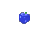 Blue Growing Apple